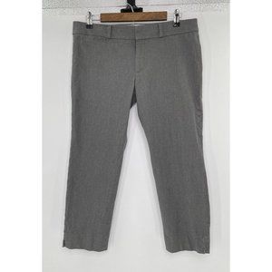 Banana Republic Women’s Sloan Light Gray Cropped Pants Size 12P